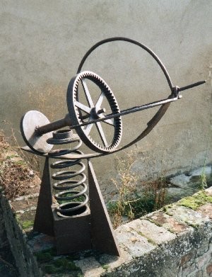 Sculpture titled "Observatoire 3" by Jérôme Danikowski, Original Artwork, Metals