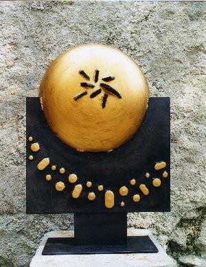 Sculpture intitulée "Stellaire" par Jérôme Danikowski, Œuvre d'art originale, Métaux
