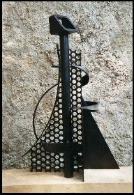 "Provençale" başlıklı Heykel Jérôme Danikowski tarafından, Orijinal sanat, Metaller
