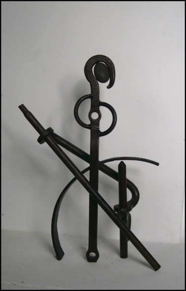 Skulptur mit dem Titel "Ulysse" von Jérôme Danikowski, Original-Kunstwerk