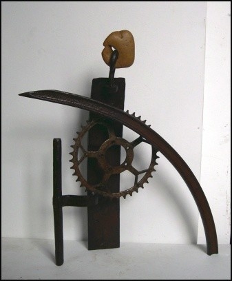 Sculpture titled "Fausto" by Jérôme Danikowski, Original Artwork