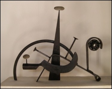 Sculpture intitulée "Poème 10" par Jérôme Danikowski, Œuvre d'art originale