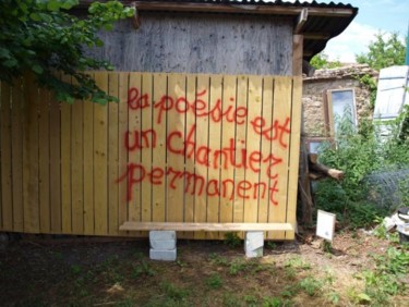 Scultura intitolato "Chantier permanent" da Jérôme Danikowski, Opera d'arte originale