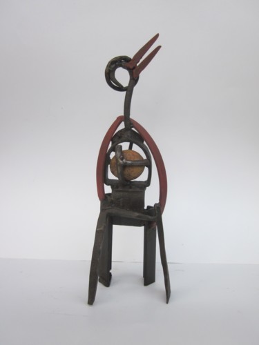 Sculpture titled "Huron" by Jérôme Danikowski, Original Artwork