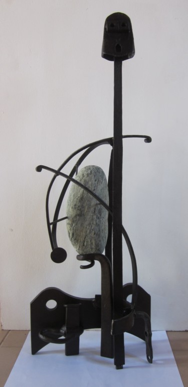 Sculpture intitulée "Ménestrel" par Jérôme Danikowski, Œuvre d'art originale
