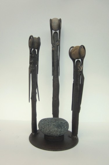 Sculpture intitulée "Rituel" par Jérôme Danikowski, Œuvre d'art originale