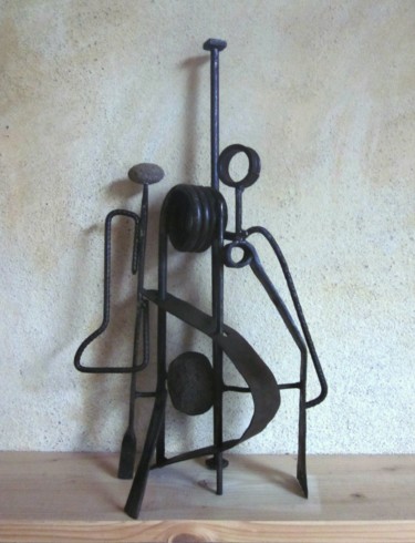 Sculpture intitulée "Tribu antique 5" par Jérôme Danikowski, Œuvre d'art originale