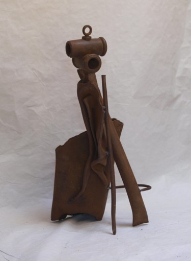 Sculpture titled "Froissée" by Jérôme Danikowski, Original Artwork