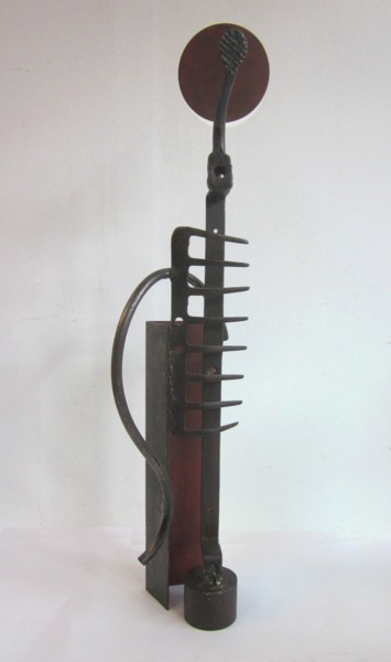 Sculpture titled "Rastacouere" by Jérôme Danikowski, Original Artwork