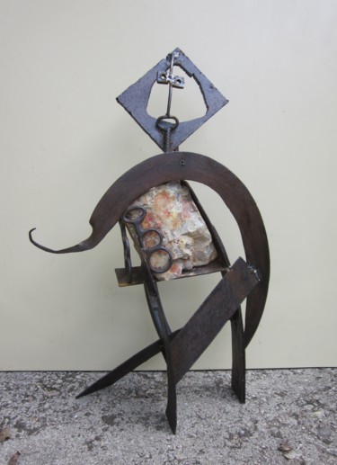 Sculpture intitulée "Arlequin" par Jérôme Danikowski, Œuvre d'art originale