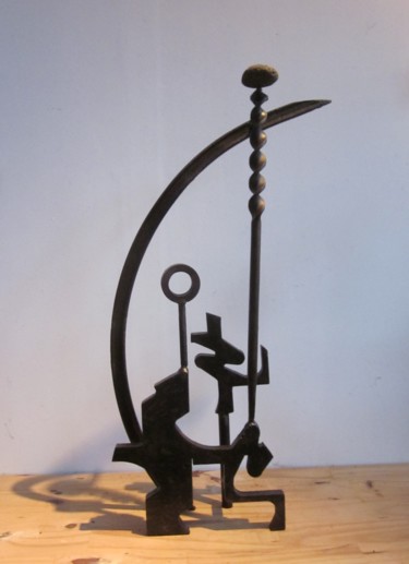Sculpture titled "Persée" by Jérôme Danikowski, Original Artwork