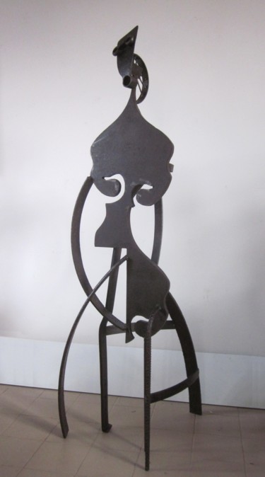 Sculpture titled "Ali" by Jérôme Danikowski, Original Artwork