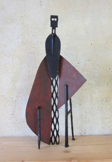 Sculpture titled "Papillhomme" by Jérôme Danikowski, Original Artwork