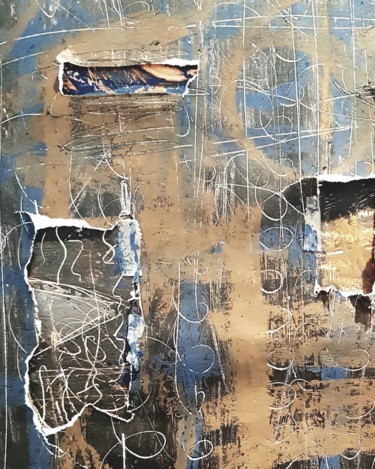 Painting titled "...." by Jérôme Dordé, Original Artwork