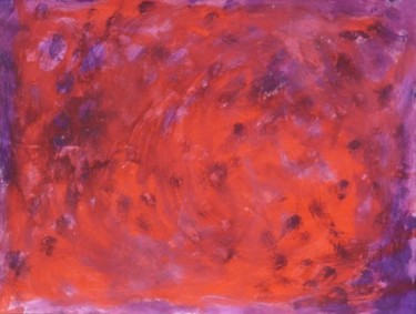 Painting titled "Couleur rouge" by Jéromine, Original Artwork