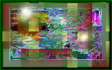 Digital Arts titled ""Sentiments fleurie"" by Jess Wayar, Original Artwork, Other