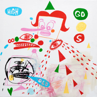 "Go High" başlıklı Tablo Jesse Reno tarafından, Orijinal sanat, Diğer