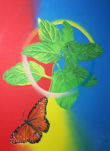 Dibujo titulada "Battito d'ali" por Jessica Amoruso, Obra de arte original, Pastel