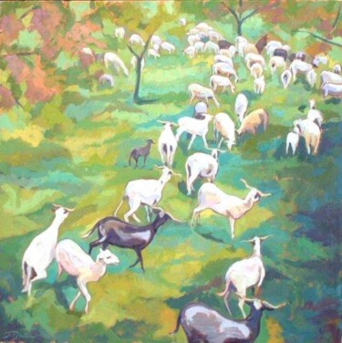 Painting titled "Count The Legs & Di…" by Jessica Dunn, Original Artwork