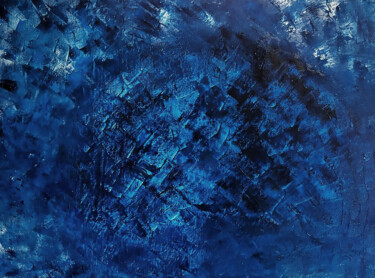 제목이 "Abysse"인 미술작품 Jessica Gobin로, 원작, 기름 나무 들것 프레임에 장착됨