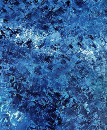 Картина под названием "Swirl" - Jessica Gobin, Подлинное произведение искусства, Масло Установлен на Деревянная рама для нос…