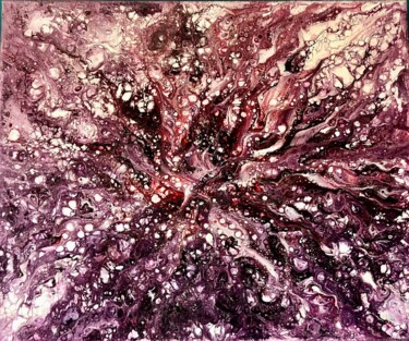 Painting titled "Octopus" by Jessica Juge, Original Artwork, Acrylic