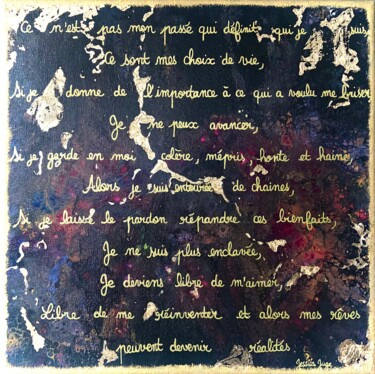Pittura intitolato "Or’igine" da Jessica Juge, Opera d'arte originale, Acrilico
