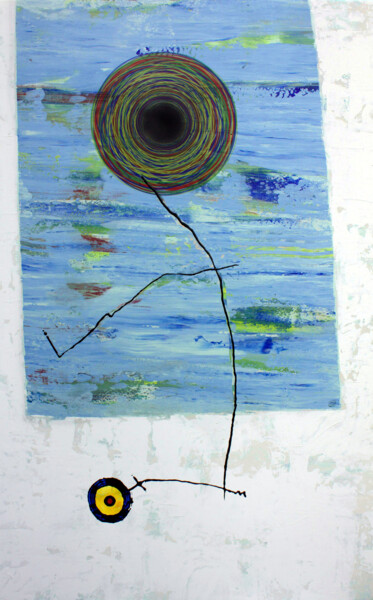 Картина под названием "Cuaderno de viaje.…" - Jesus Tejedor, Подлинное произведение искусства, Акрил Установлен на Деревянна…