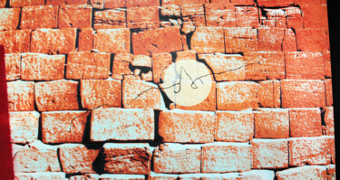 Peinture intitulée "Grabado en piedra" par Jesus Tejedor, Œuvre d'art originale, Acrylique Monté sur Châssis en bois