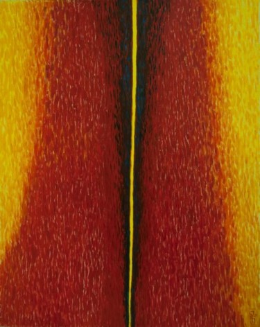 Peinture intitulée "flamme" par Jeziorska, Œuvre d'art originale