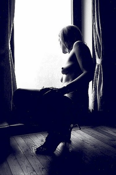 Photographie intitulée "Regard sans voile" par Jean-François Collignon, Œuvre d'art originale