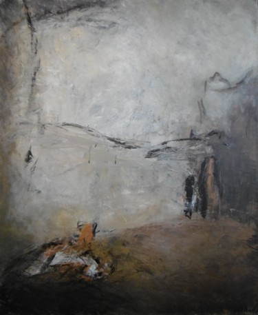 Pintura intitulada "16-02-terra-incogni…" por Jean-François Taburet, Obras de arte originais, Óleo