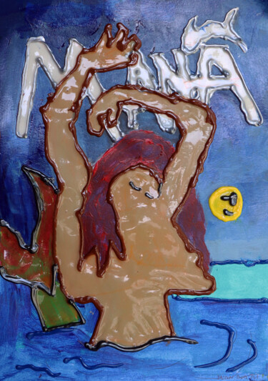 Painting titled "Mana artist" by Jhoan Roa, Original Artwork, Acrylic