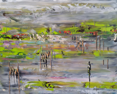 STRANGERS Pintura titulada "STRANGERS" por Jean-Humbert Savoldelli, Obra de arte original, Acrílico Montado en Bastidor standard