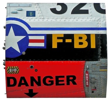 F-BI 320 Sculpture titled "F-BI 320" by Jerome Chauvin (JICE), Original Art, Acrylic