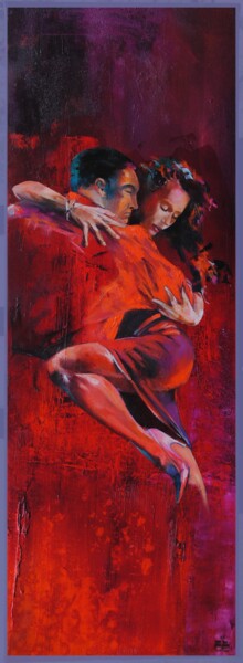 Peinture intitulée "Libertango" par Jicé, Œuvre d'art originale, Huile