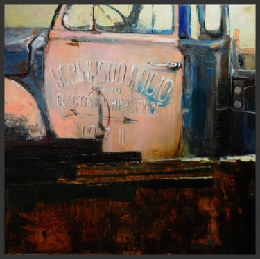 Peinture intitulée "Rust in peace" par Jicé, Œuvre d'art originale, Huile