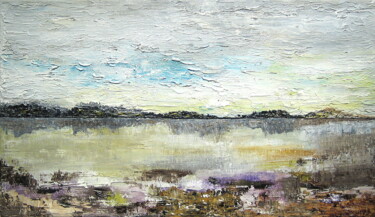 Malerei mit dem Titel "horizon" von Jicé, Original-Kunstwerk, Öl