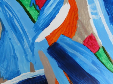 Peinture intitulée "mix colors" par Jicepe, Œuvre d'art originale, Acrylique
