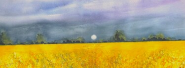 Malerei mit dem Titel "Storm Coming" von Jill Correale Jill Simpson, Original-Kunstwerk, Aquarell