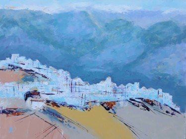 "Pueblo Blanco, Coru…" başlıklı Tablo Jill Carrott tarafından, Orijinal sanat, Akrilik