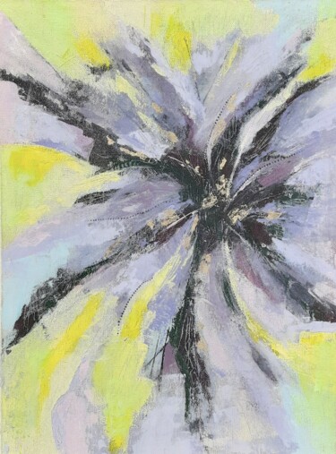 Pintura intitulada "Lily" por Jill Carrott, Obras de arte originais, Acrílico