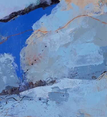 Pintura intitulada "Cuerda del Nevazo" por Jill Carrott, Obras de arte originais, Acrílico