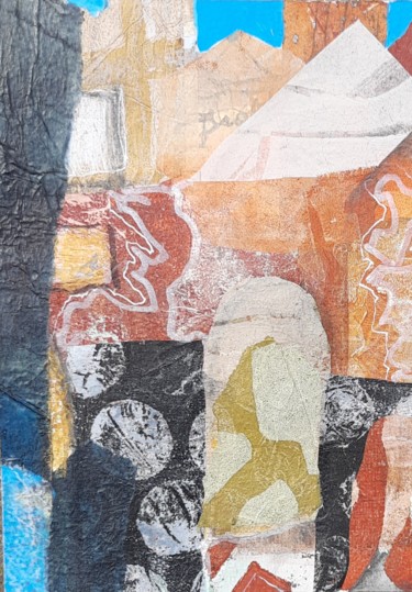 Rotted doors Collages titled "Rotted doors" by Jill Carrott, Original Art, Collages