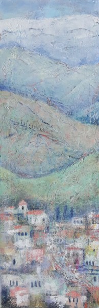 Pintura intitulada "Sedella" por Jill Carrott, Obras de arte originais, Óleo