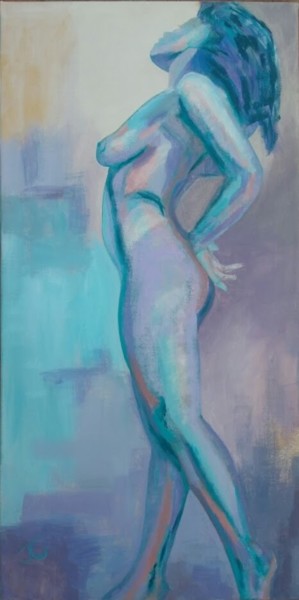 Painting titled "Aria" by Jill Carrott, Original Artwork, Acrylic