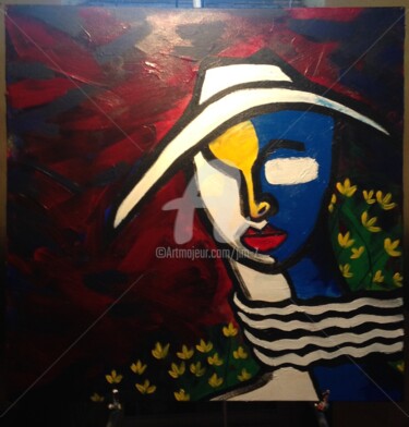 Painting titled "Blind" by Jd Johnson, Original Artwork, Acrylic