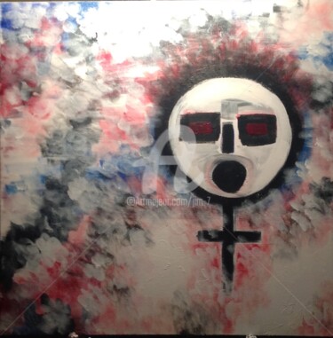 Painting titled "Emerging from a Sha…" by Jd Johnson, Original Artwork, Acrylic