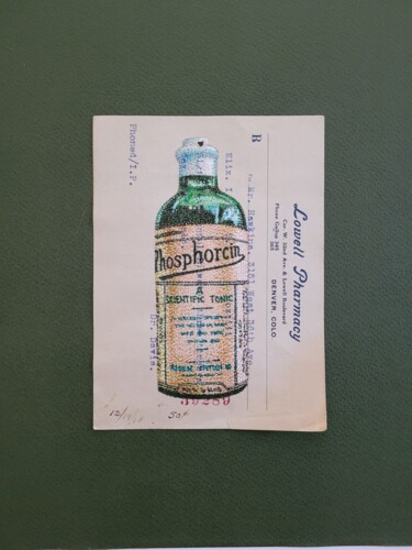 Phosphorcin Drawing titled "Phosphorcin" by Jim Haller, Original Art, Ink Mounted on Other rigid panel