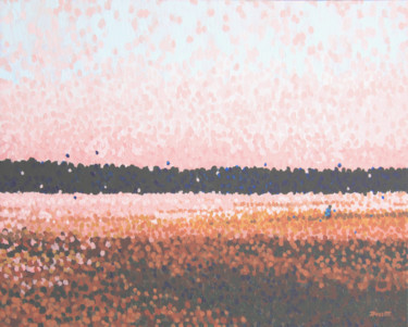 Malerei mit dem Titel "Série Spirit" von Jim Pescott, Original-Kunstwerk, Acryl